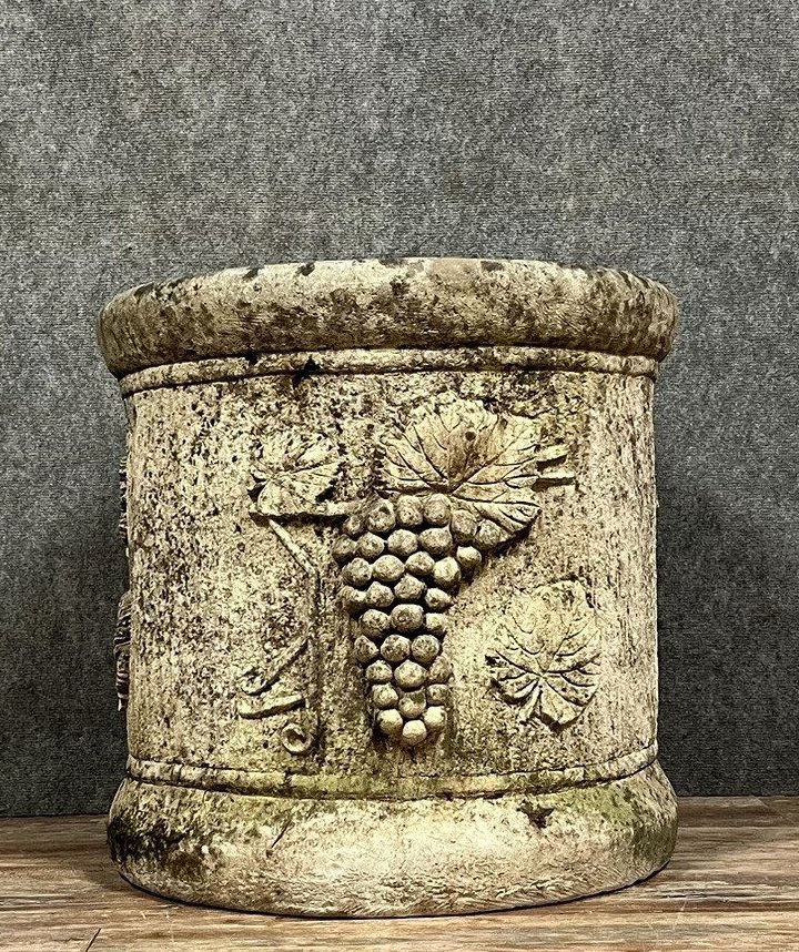 Large Reconstituted Stone Vase 