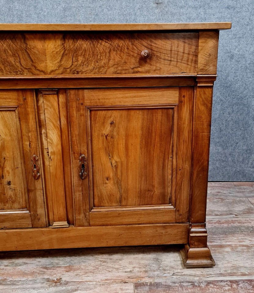 Empire Period Walnut Buffet Circa 1810-1820-photo-1