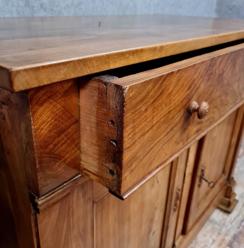 Empire Period Walnut Buffet Circa 1810-1820-photo-2