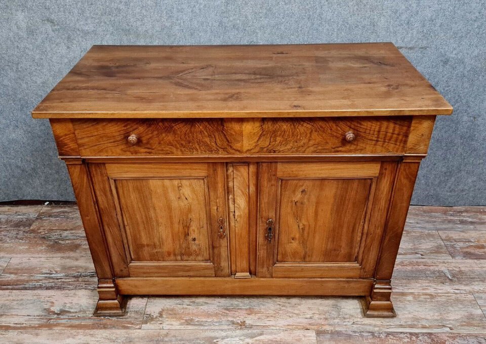 Empire Period Walnut Buffet Circa 1810-1820-photo-3