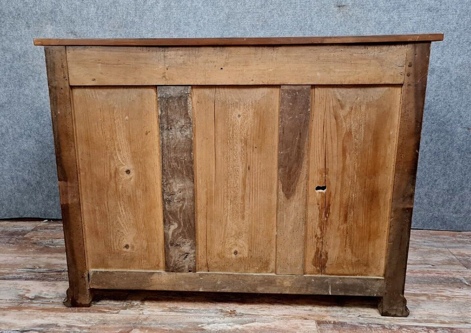 Empire Period Walnut Buffet Circa 1810-1820-photo-6