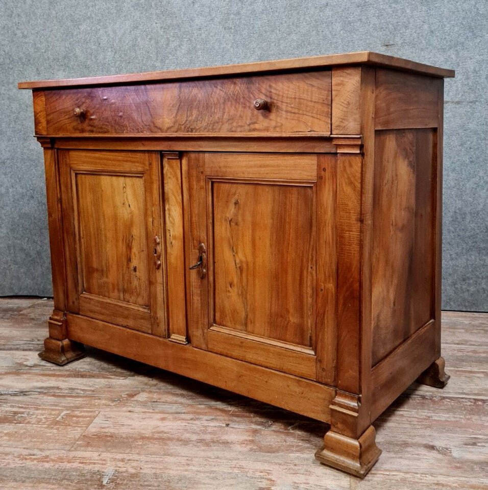 Empire Period Walnut Buffet Circa 1810-1820