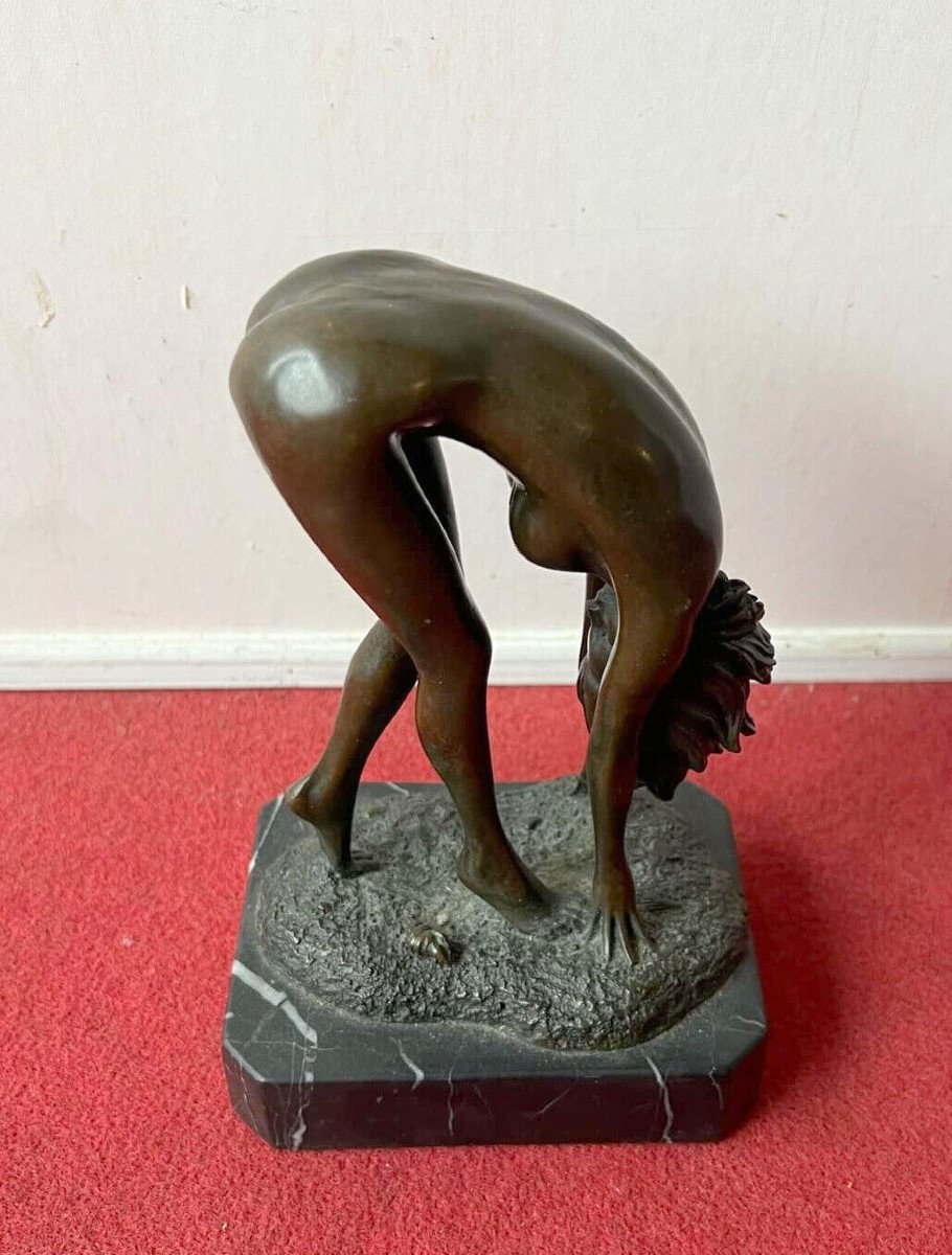 Naughty Bronze Sculpture From The Second Half Of The 20th Century (r5)-photo-5