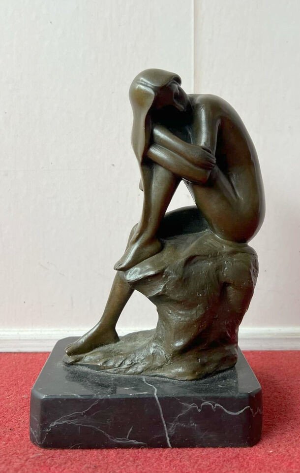 Naughty Bronze Sculpture From The Second Half Of The 20th Century (r3) -photo-1