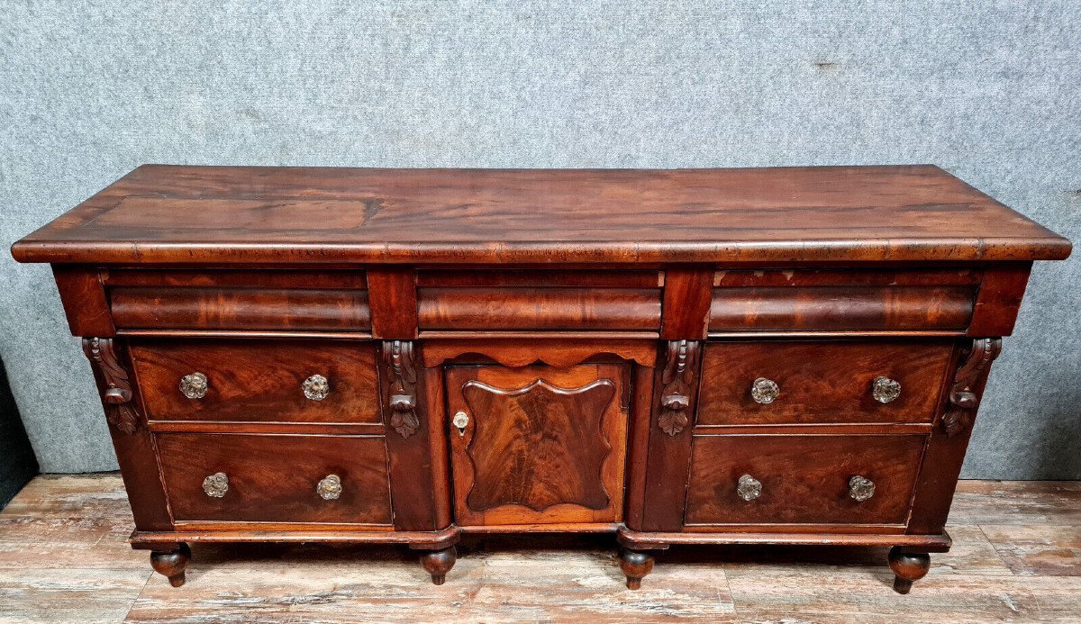 Mahogany Sideboard Buffet-photo-3