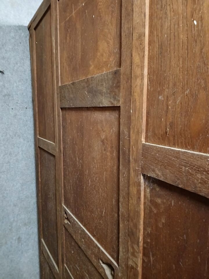 After Louis Majorelle: Nancy School Cabinet Furniture In Walnut, Art Nouveau Period, Circa 1900-photo-4