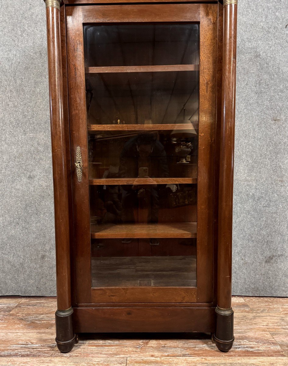 Empire Mahogany Display Cabinet -photo-3