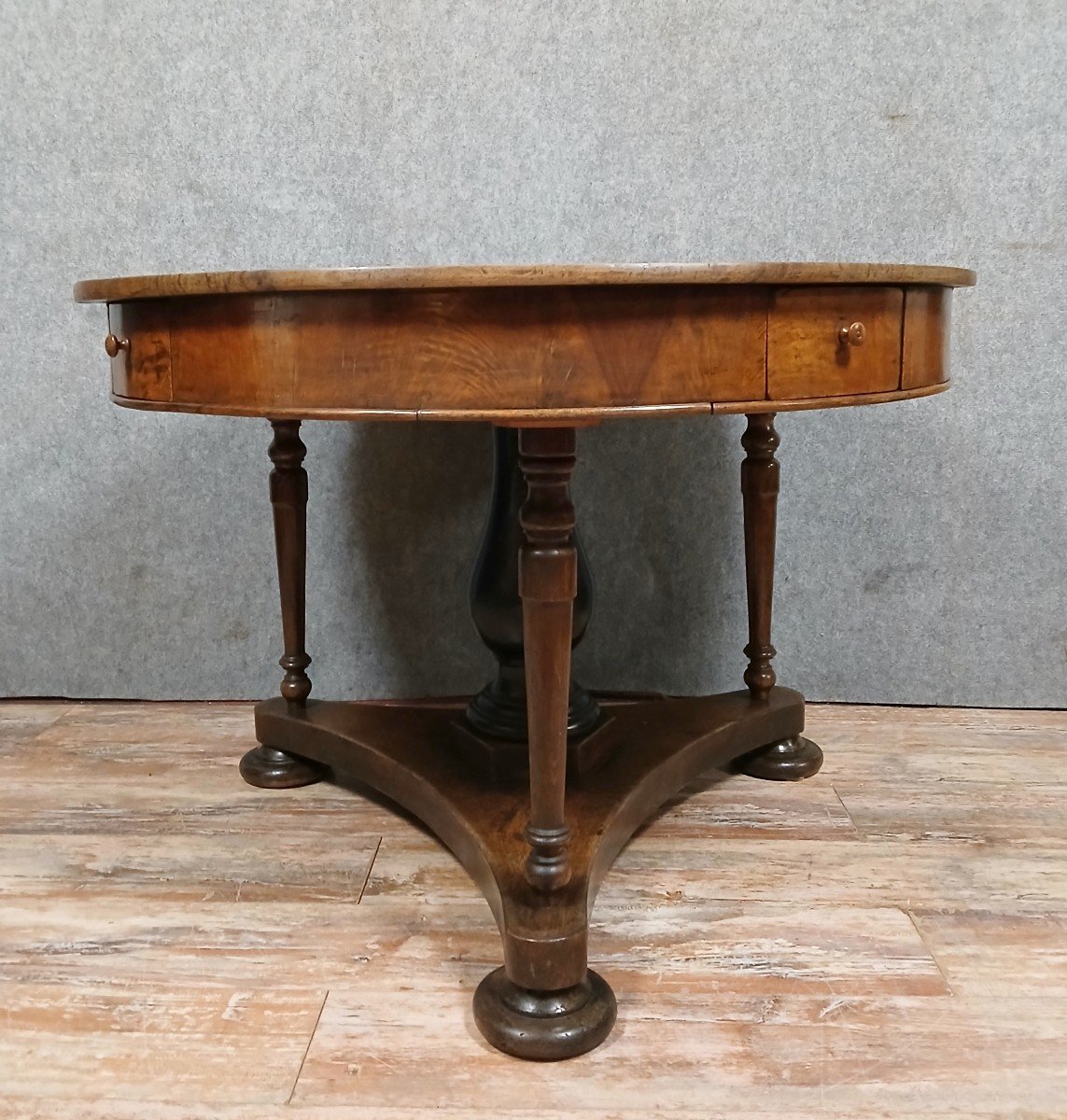 Italian Empire Period Mahogany Gueridon Table