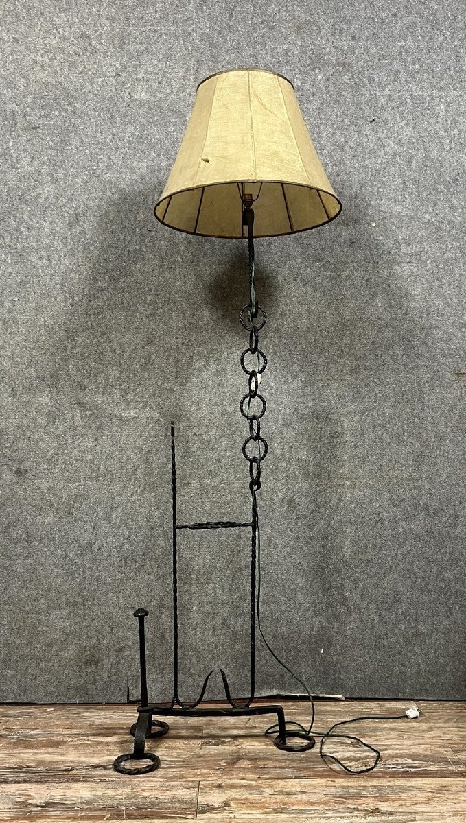 Franz West (after): Vintage Chain Floor Lamp -photo-6