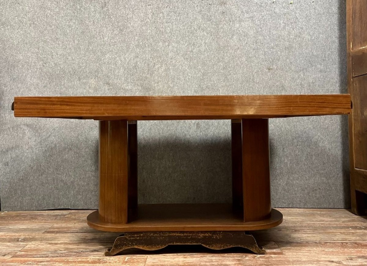 Table à Allonges époque Art Déco En Palissandre Circa 1930 (281cm)  