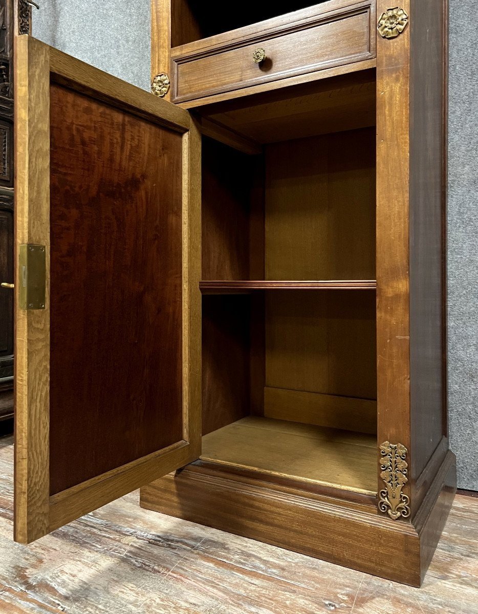 Empire Style Bibus Bookcase In Mahogany -photo-5