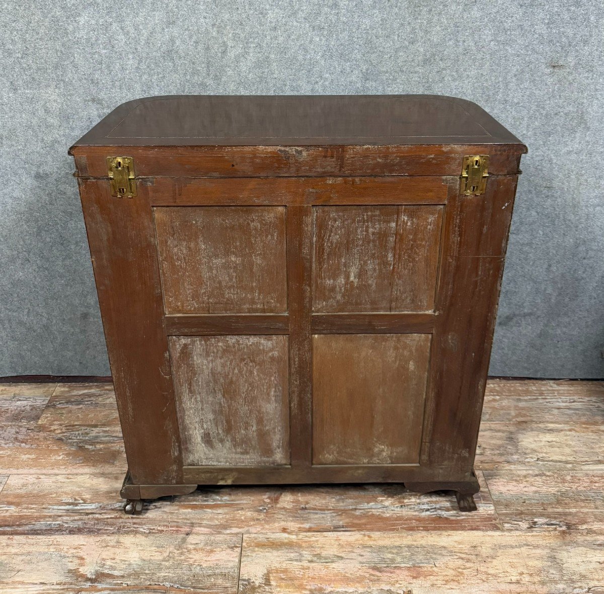 Asia 20th Century: Camphor Wood Bar Cabinet Circa 1950-photo-7