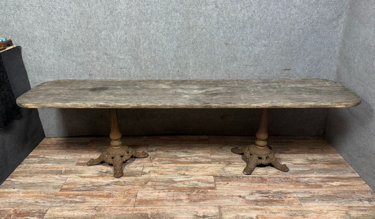 Napoleon III Period Barge Table Circa 1880-photo-1