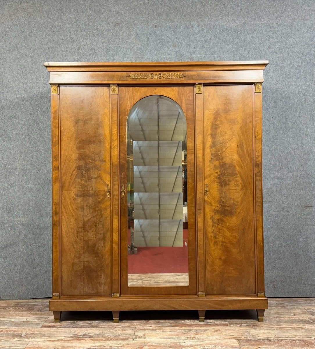 Empire Style Mahogany Pantaloons Cabinet Circa 1920