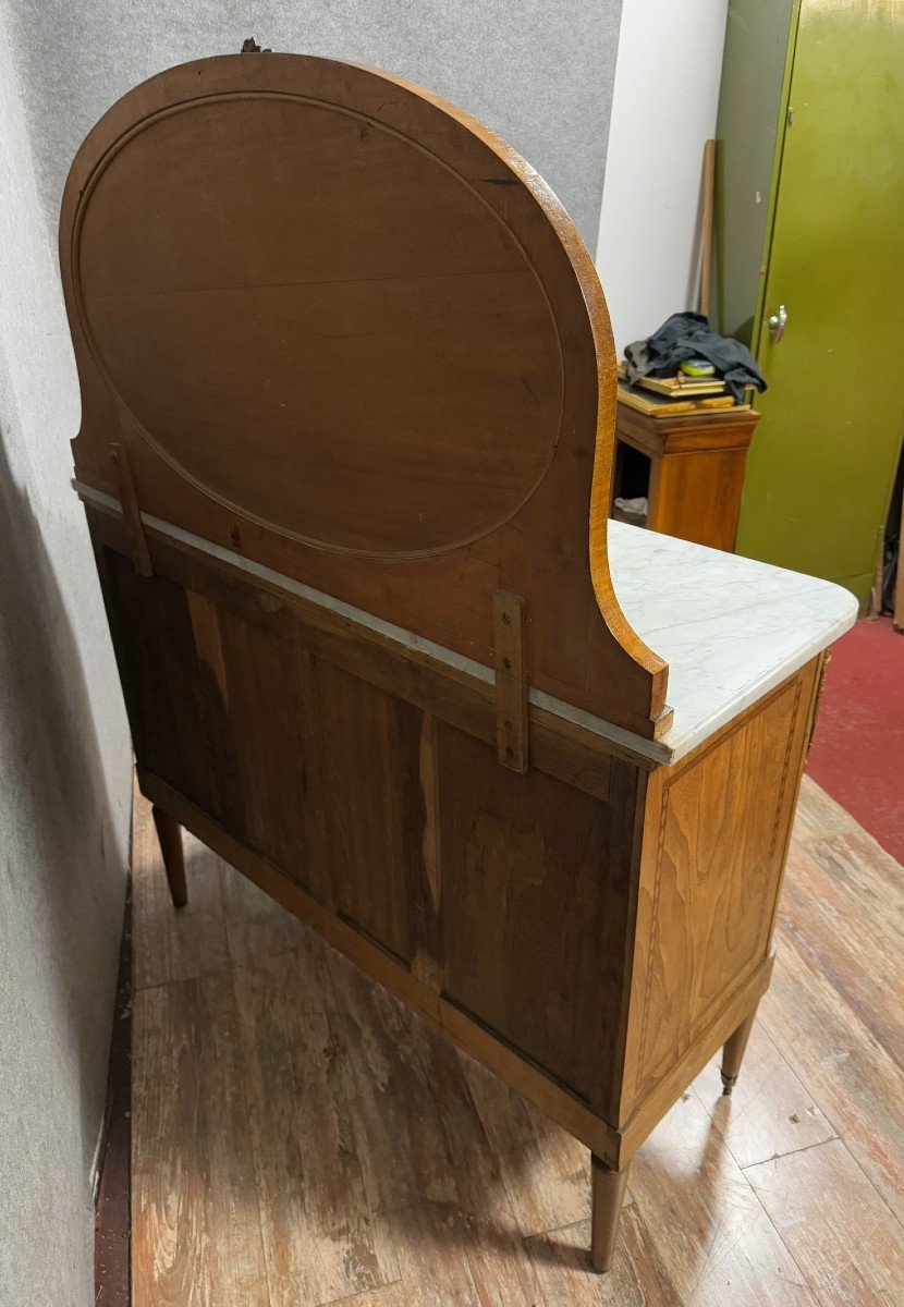 Louis XVI Style Marquetry Buffet Circa 1880-photo-7