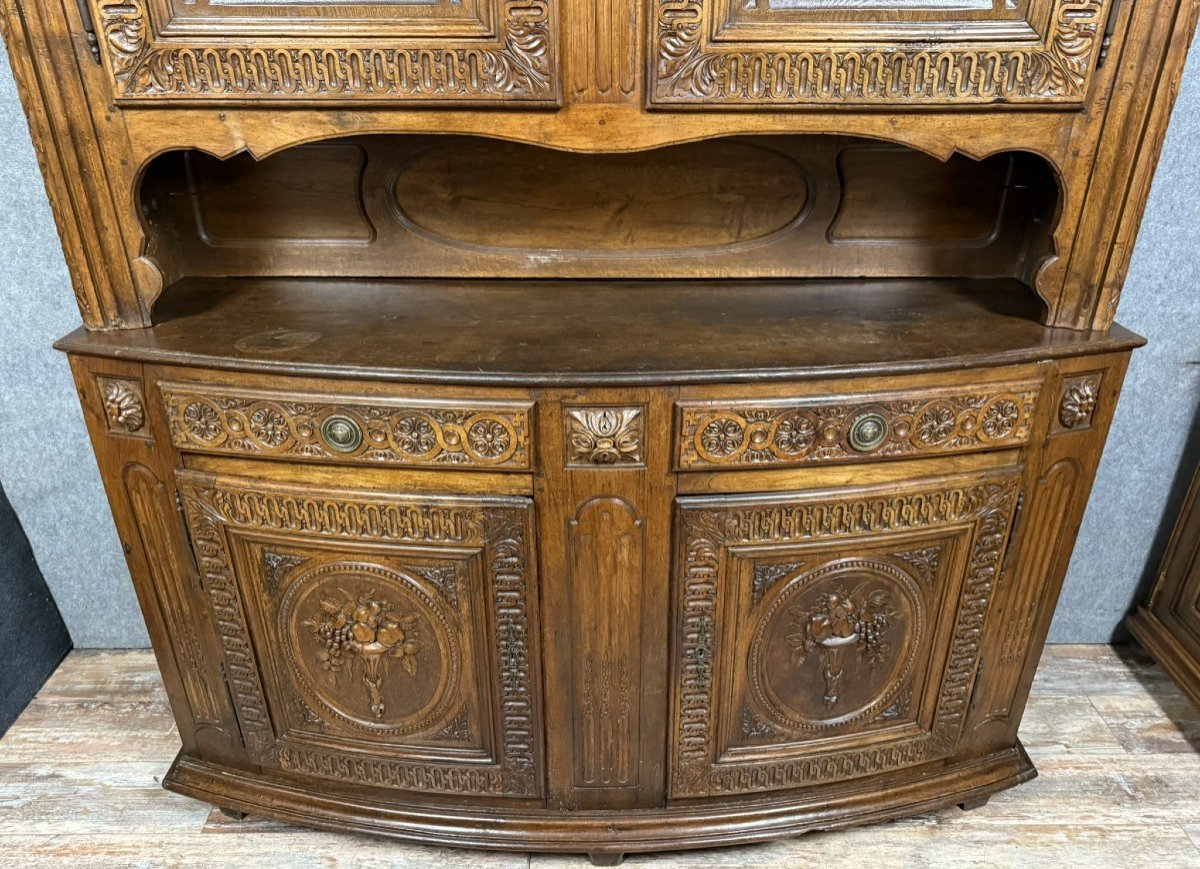 17th Century Alsatian Buffet In Walnut -photo-4