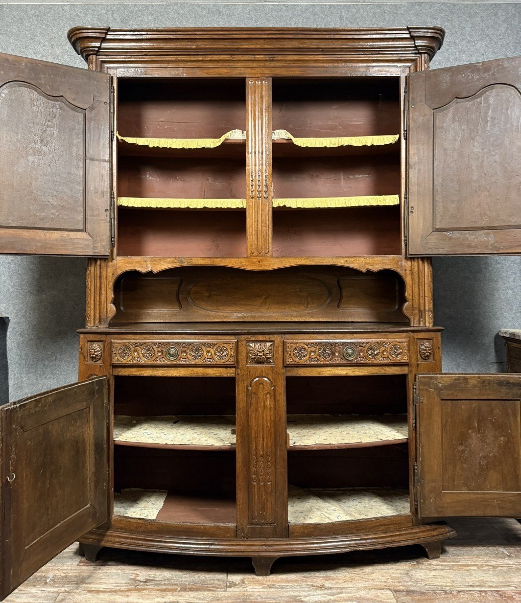 17th Century Alsatian Buffet In Walnut -photo-5