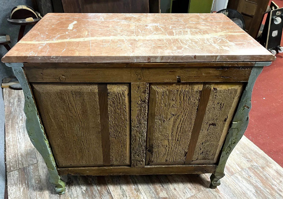 Louis XV Tomb Commode Fully Curved -photo-6