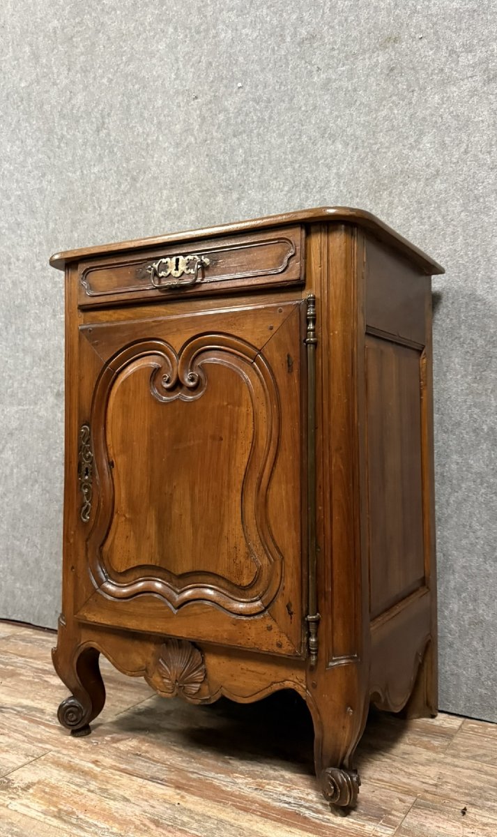 Louis XV Provençal Jam Buffet In Solid Walnut  -photo-4