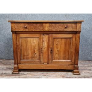 Empire Period Buffet In Walnut With Blonde Patina 