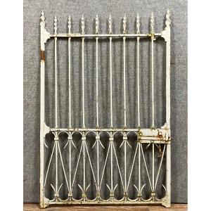 Napoleon III Period Castle Gate In Cast Iron 