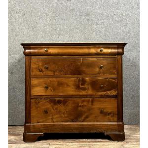Louis Philippe A Doucine Period Commode In Walnut