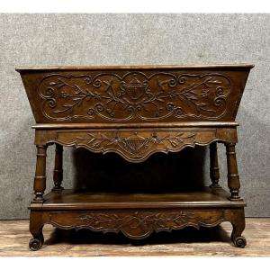 Provençal Kneader Arles Region Louis XV Style In Walnut 