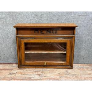 Oak Restaurant Display Case