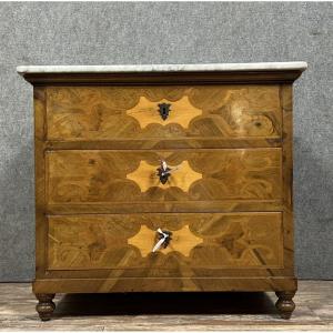 Italian Lady's Chest Of Drawers, Empire / Charles X Period, Marquetry 