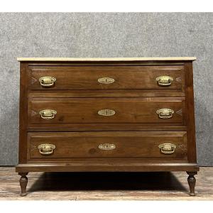 Art Nouveau Mahogany Chest Of Drawers 