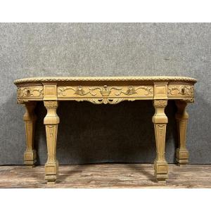 Very Large Console Style Directoire/consulate In Lacquered Wood / Length 172 Cm