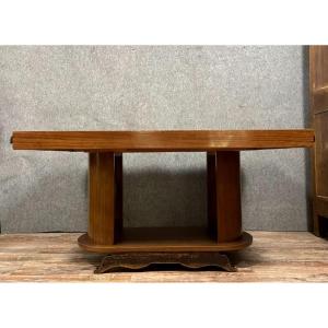 Art Deco Period Extendable Table In Rosewood Circa 1930 (281cm)  