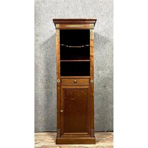 Empire Style Bibus Bookcase In Mahogany 