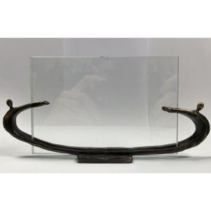 Bronze Design Photo Frame From The Late 20th Century