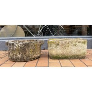 Two Stone Troughs / Planters 