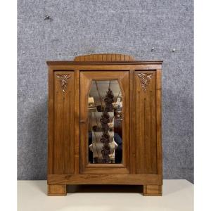 Art Deco Period Walnut Master Cabinet 