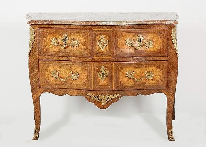 Commode d'époque Louis XV -photo-2