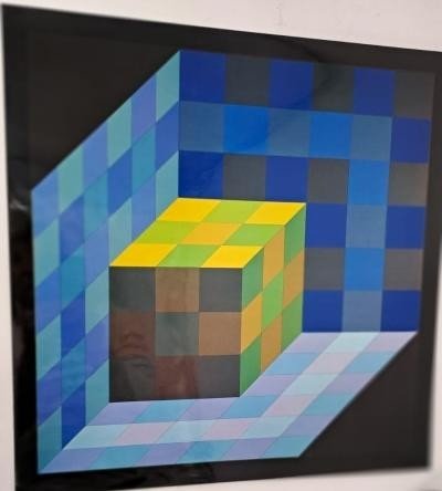 Heliogravure Victor Vasarely (after)