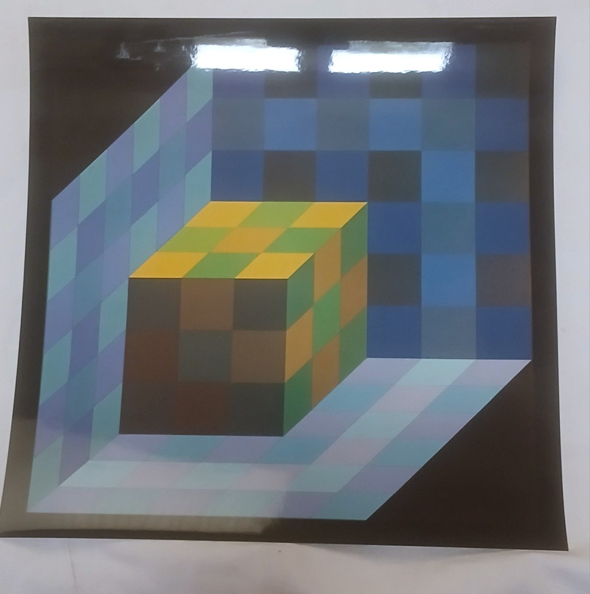 Heliogravure Victor Vasarely (after)