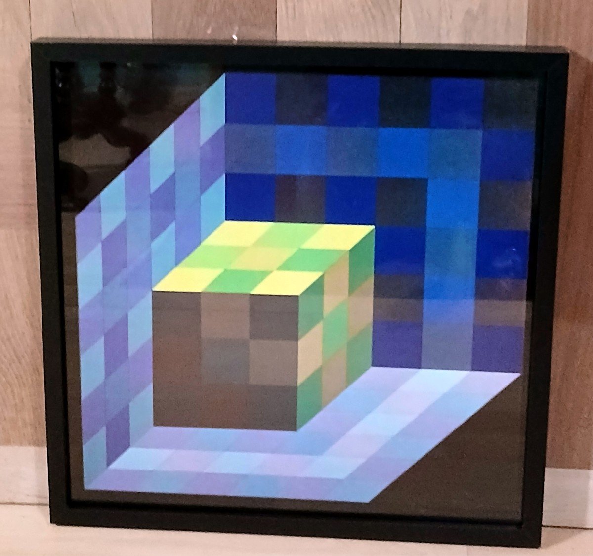 Heliogravure Victor Vasarely (after)-photo-2