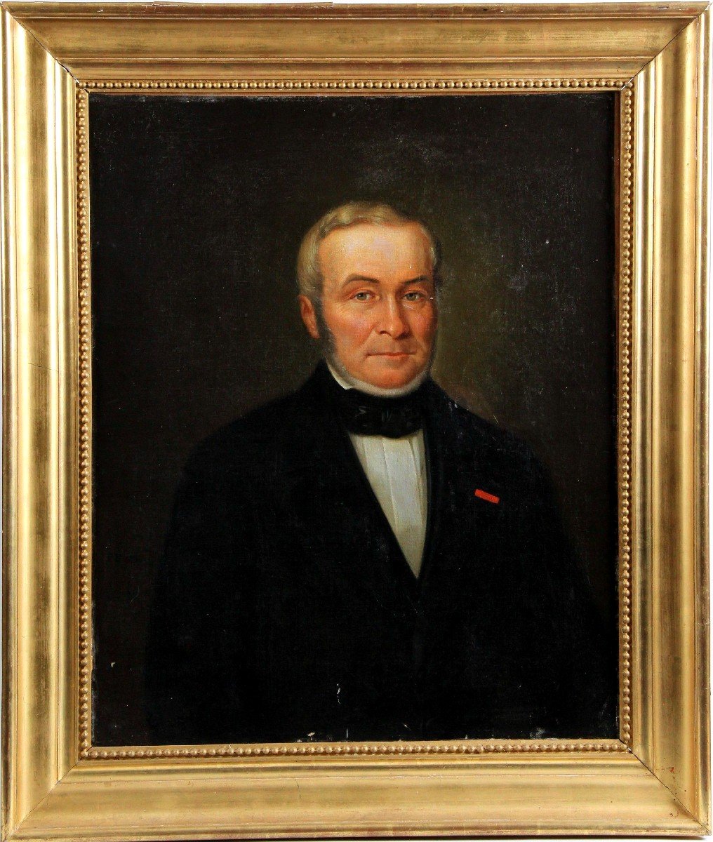 19th Century French School - Portrait Of A Notable