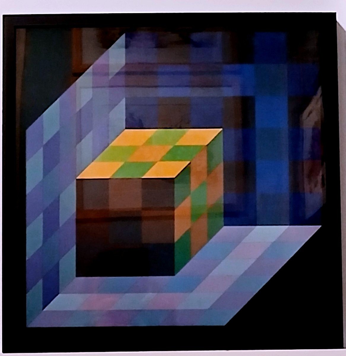 Heliogravure Victor Vasarely (after)-photo-2