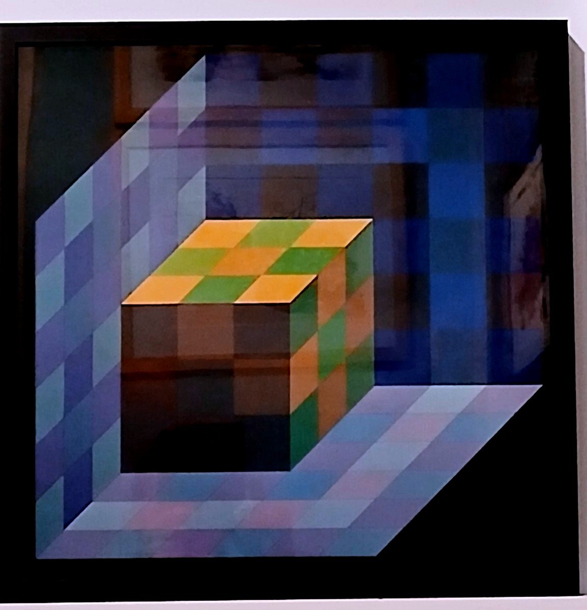 Heliogravure Victor Vasarely (after)