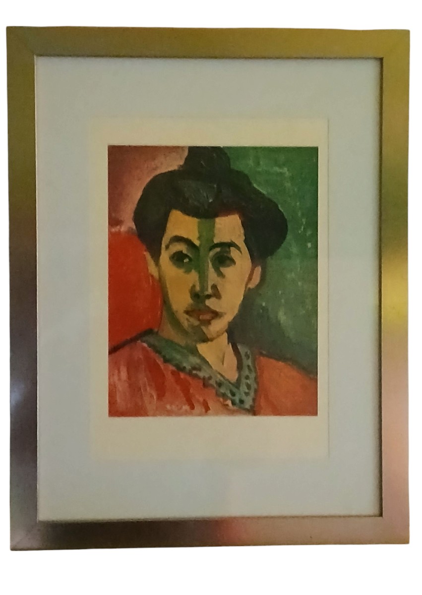 Henri Matisse, Portrait La Femme à La Raie Verte 