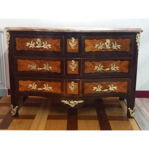 Commode d'Époque Louis XV Attribuée à Jean Charles ELLAUME