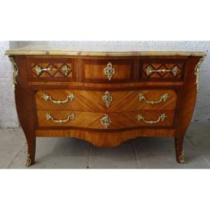 Commode Style Louis XV, 19ème 