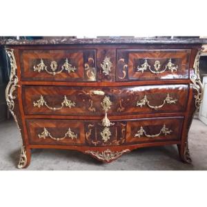 Louis XV Period Tomb Chest Of Drawers, 18th 