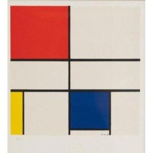 Lithographie-piet Mondrian (1872-1944)