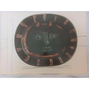 Lithograph-pablo Picasso-ceramic 1948-(after)