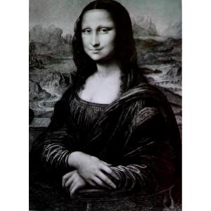 Léonard De Vinci (d'après)-Mona Lisa -la Joconde 